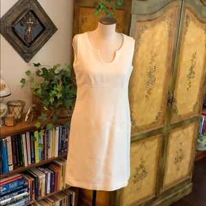 Loft Off White Summer Dress, Size 8